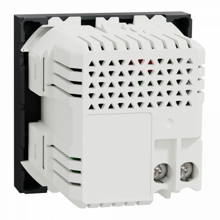 Unica - chargeur USB double - 5Vcc - 2,4A type A+C - 2 modul - anthr - méca seul