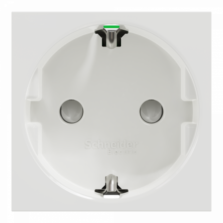 Unica - prise 2P+T - DE - connexion rapide - Blanc - méca seul