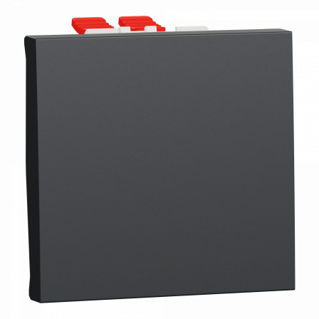 Unica - permutateur - 10A - 250Vca - 2 modules - Anthracite - mécanisme seul