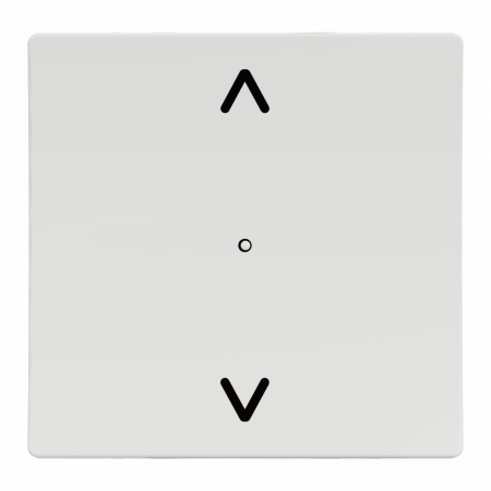 Wiser Unica - interrupteur volet-roulant - 4A - zigbee - blanc - méca seul