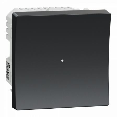 Wiser Unica - variateur poussoir - 2 fils - zigbee - anthracite - méca seul