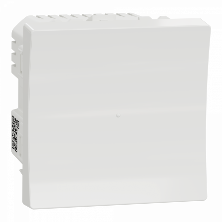 Wiser Unica - bouton poussoir - 10A - zigbee - blanc - méca seul