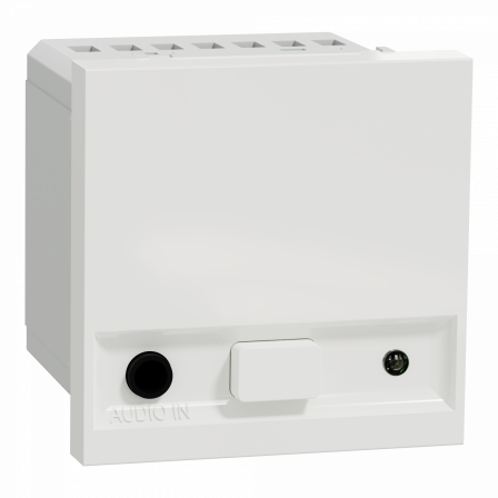 Unica - module diffusion sonore bluetooth - commande + alim - 2 mod - Blanc