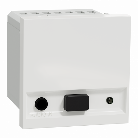 Unica - module diffusion sonore bluetooth - commande + alim - 2 mod - Anthracite