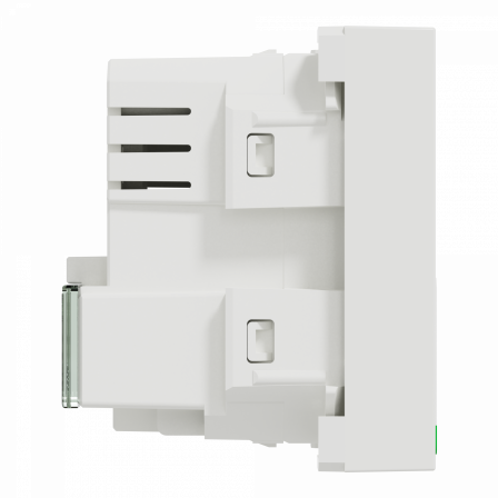 Unica - wifi répéteur - 300Mb/s 2.4 GHz - 2 mod - méca seul bornier vis - blanc