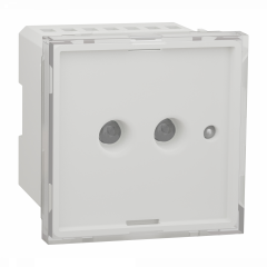 Unica - balise de sécurité avec batterie - LED 45lux/25cm - 2 mod - méca seul