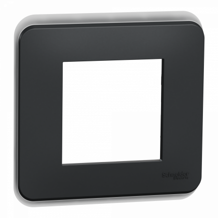 Unica Pro - plaque de finition - Anthracite - 1 poste