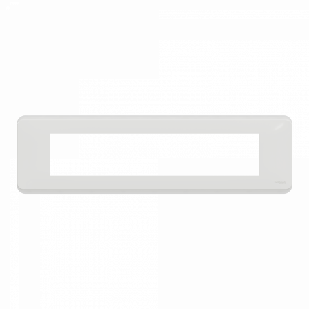 Unica Pro - plaque de finition - Blanc - 10 modules