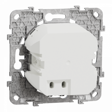 Unica - prise chargeur USB - C 65W forte puiss - 2 mod - anth - méca support fix