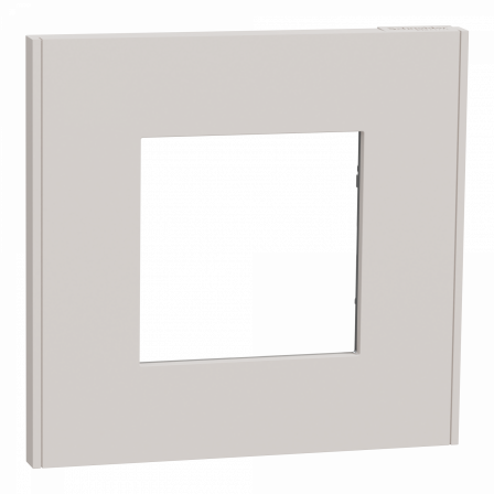 Unica Déco Essentielle - Plaque de finition - Gris pierre  - 1 poste