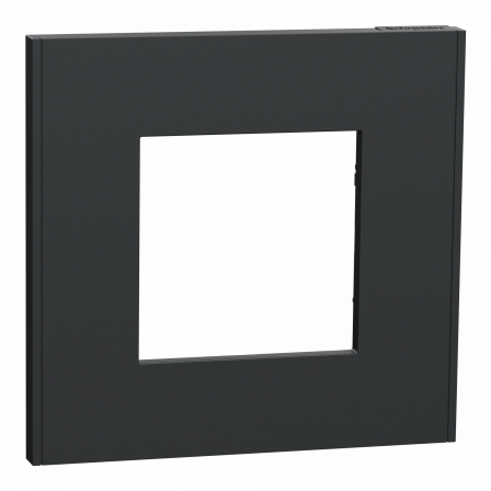 Unica Déco Essentielle - Plaque de finition - Anthracite  - 1 poste