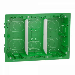 Unica - boîte de concentration encastrée - 3 col de 4 mod - à compléter