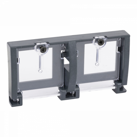 ComPacT NS - condamnation bouton poussoir couvercle transparent - pr NS630-1600