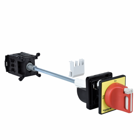 TeSys VccDN - interr.-sectionneur - 3P - 690V 20A - poignée rouge cadenassable