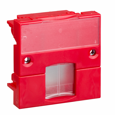 Infraplus-MP - Support adaptable rouge 45x45 volet transparent