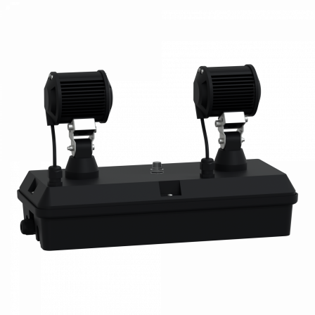 Exiway Smart DUO - Bloc à phare - LED 2 x 1200lm - IP65 - LIFePO4