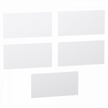 Exiway - Jeu de 5 Pictos de rechange Spot Smartbeam