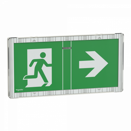 Exiway Smart - luminaires sur source centrale - évacuation - IP42