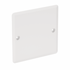 Multifix - couvercle pour boîte d’encastrement - 100x100x4mm - carré - blanc
