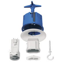 Multifix DCL - boîte centre avec collier, couv non affl, connect, douille, fiche