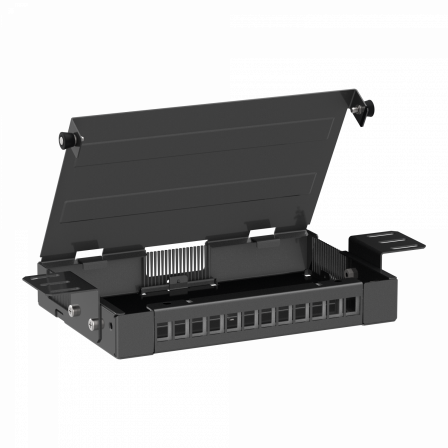 Actassi - Boitier de consolidation 12 ports Keystone access STP - à équiper