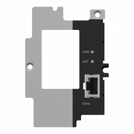 Harmony P6 Atom extension en option, carte Ethernet, 1x RJ45 GbE IEEE1588