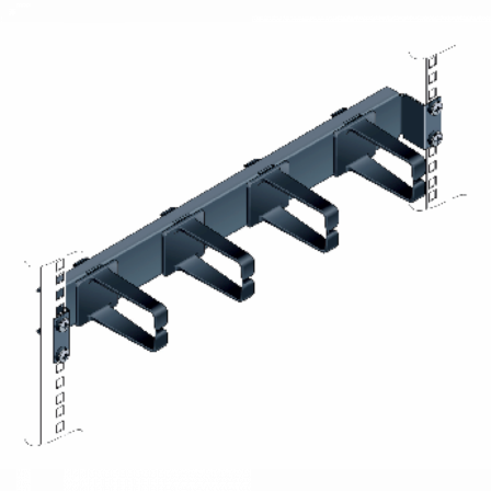 Infraplus-MP - Panneau 19 pouces plein 4anneaux tolerie pleine