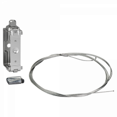 Canalis KBA - étrier universel - avec cable acier 3 m