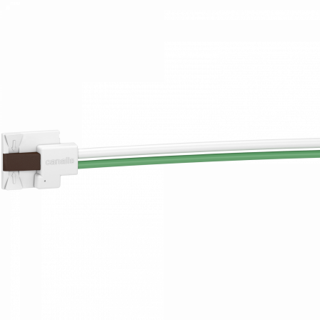 Canalis KB - connecteur dérivation 16A - L3+N+PE+bus - cable 1m