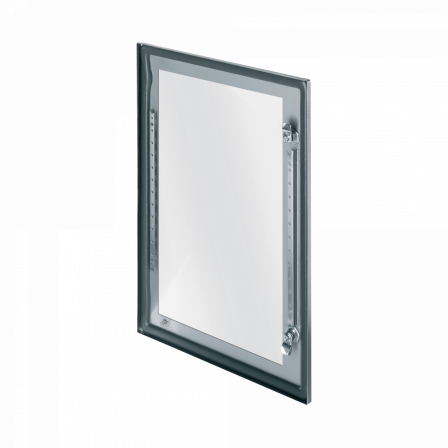 PanelSeT Pièces détachées - porte vitrée coffet inox S3X - 400x300mm - ac ferm.