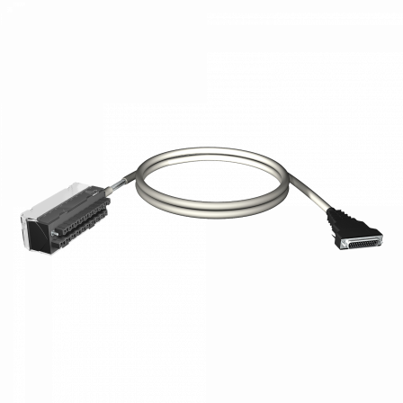 Modicon X80 - Cordon 1,5m analogique HART 20-Way