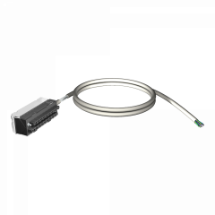 Modicon X80 - cordon - connecteur 20 contacts - fils volants 1 extrémité - 10m