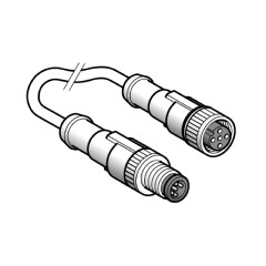 RALLONG.IP67-M12 - M12-1M