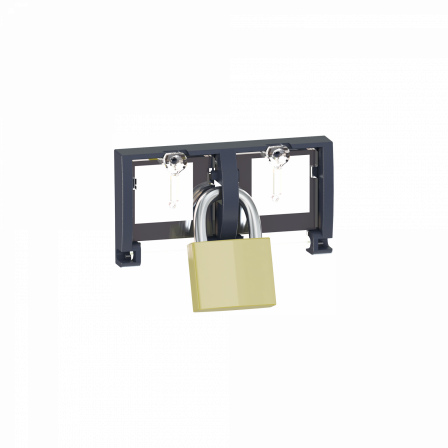 ComPact NS - Condamnation des boutons poussoirs par cadenas