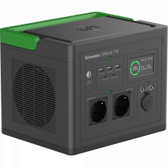 Schneider OffGrid 730, Station Electrique Portable, 230V, 738Wh Lithium-ion, LCD