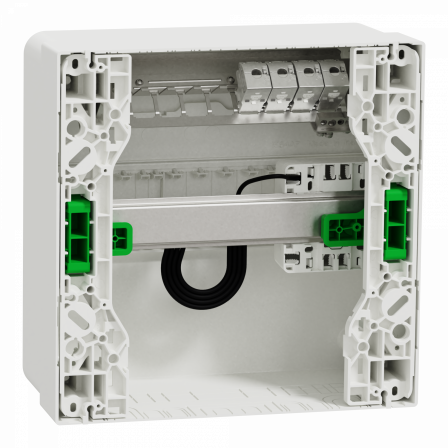 Resi9 Coffret VDI 13M1R - grade 2TV basique - 4xRJ45 cat6