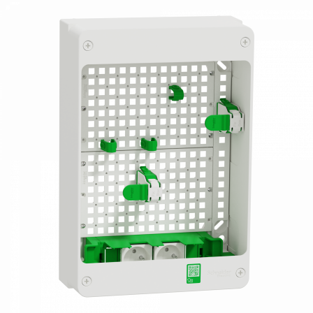 Resi9 Coffret VDI Box 13M2R - coffret support box operateur avec 2 prises