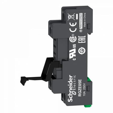 Harmony RXG - Embase push in - 10A - Contacts mixés - relais RXG1