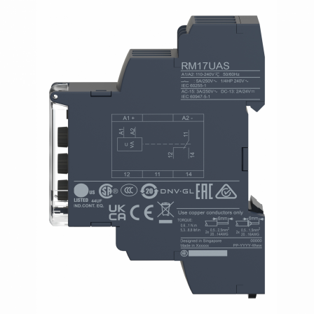 Harmony control sur ou sous tension 9..15VDC