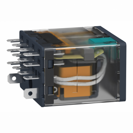 Harmony Relay RP - relais puissance - embroch - test - 4OF - 15A - 24VDC