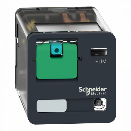 Harmony  RUM - relais universel - embrochab - test - DEL - 2OF - 10A - 24VDC