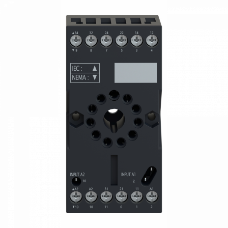 Harmony Relay RUM - embase pour relais RUMC3 - contacts mixtes - connecteurs