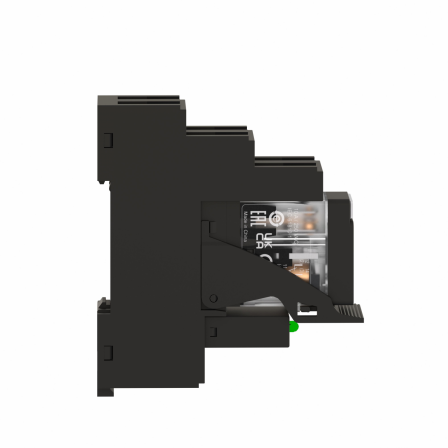 Harmony Relay RXG - relais embrochable monté sur embase - DEL - 1OF 10A - 230VAC