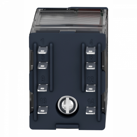 Harmony Relay RXM - relais miniature - embrochab - test+DEL - 2OF - 12A - 120VAC