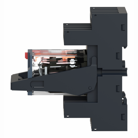 Harmony Relay RXM - relais sur embase cont mixtes - 2OF - 12A - test+DEL - 230V