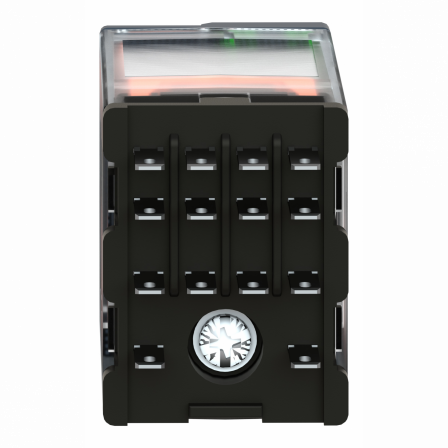 Harmony Relay RXM - relais miniature - embrochable - DEL - 4OF - 6A - 24VDC