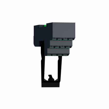 RXZ push-in socket with clamp, separate contact, for RXM2/RXM4 relays