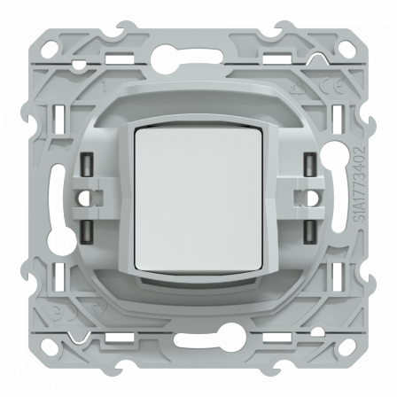 Ovalis - prise TV simple - Antibactérien