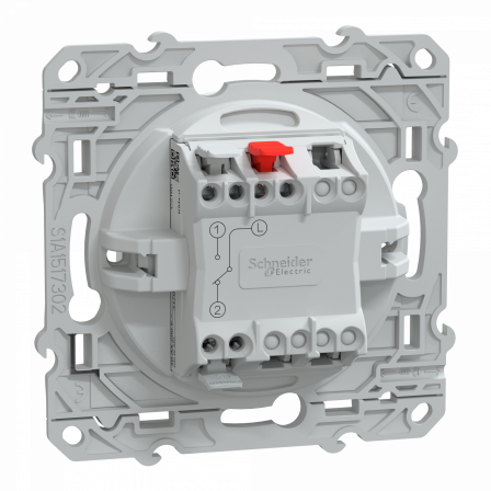 Ovalis - Lot de 108 va et vient S320204 - 10AX - Blanc - sans emballage unitaire