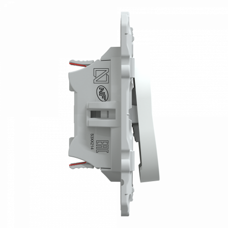 Ovalis - double va et vient - 10AX - Blanc